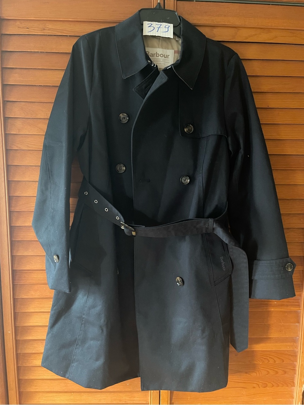 Barbour Short Greta Showerproof Jacket. Size 8 Women #379